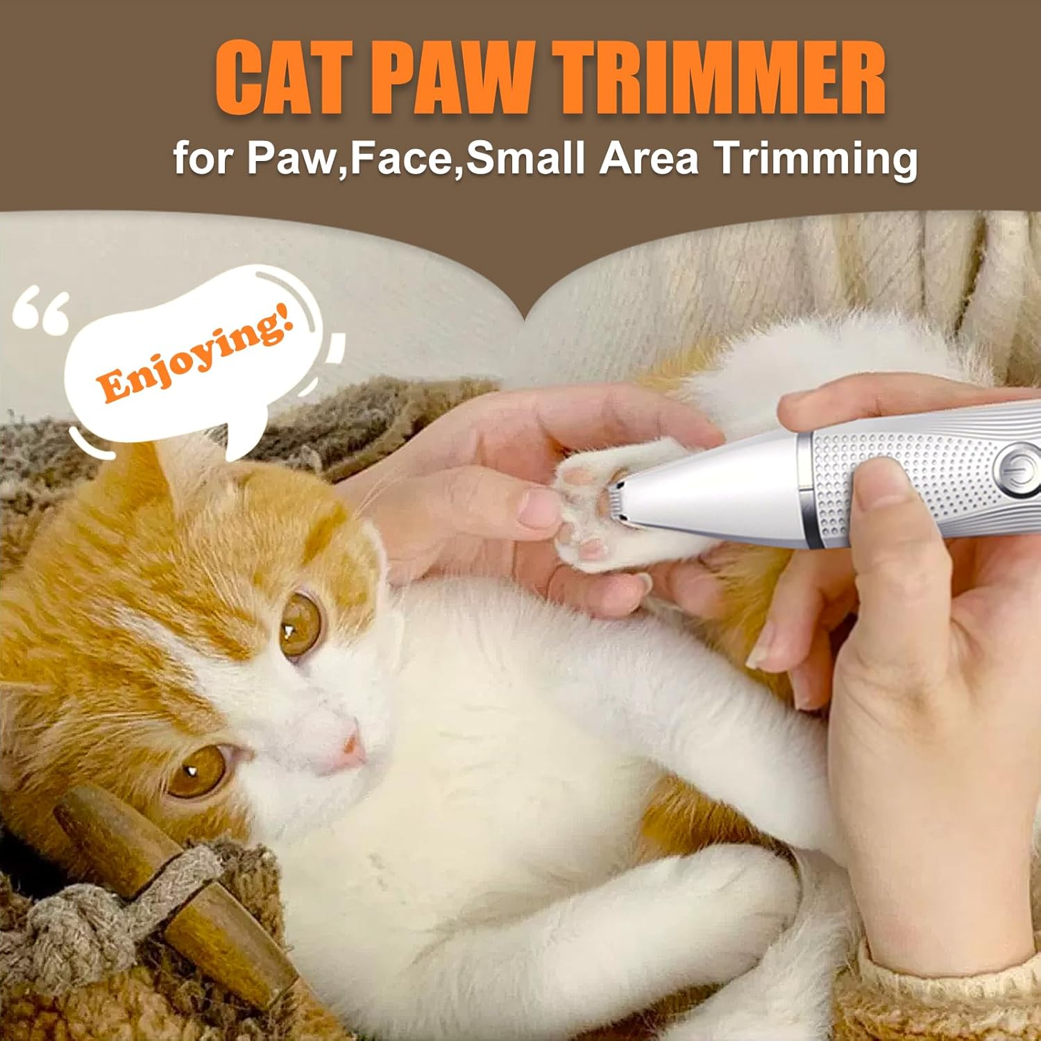 Thumbnail 4 de Bautrium Cat Grooming Clippers Kit low-noise shaver for matted fur