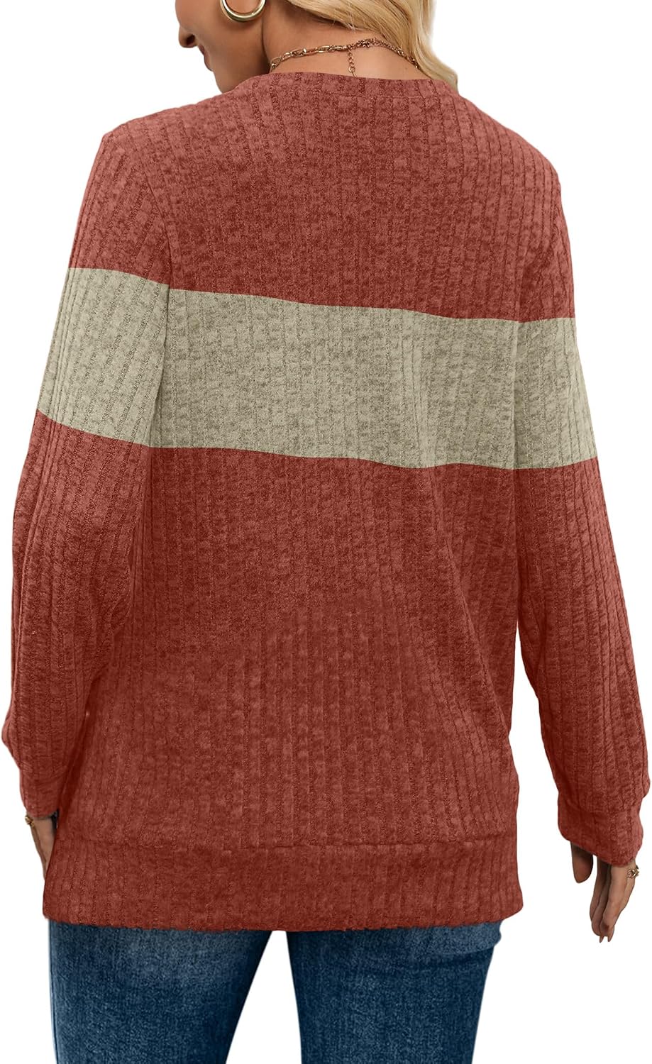 Detalle de Sampeel Women's V-Neck Tunic Top