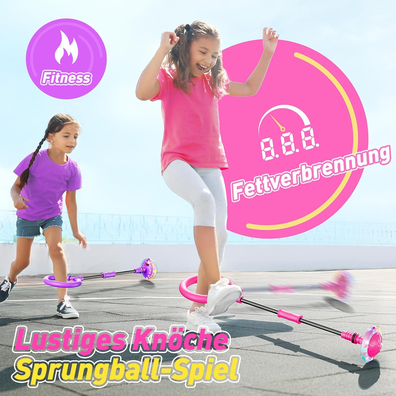 Detalle 2 de Hot Bee Blinkender Fußkreisel für Kinder 1