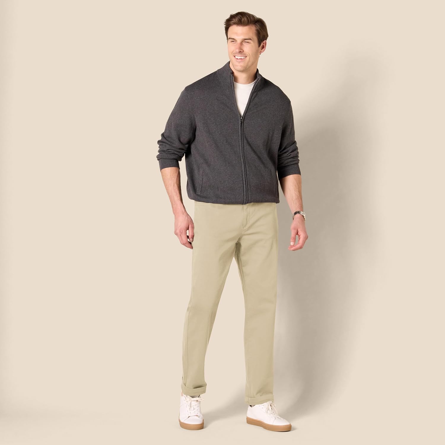 Thumbnail 6 de Herren 5-Pocket-Stretch-Twillhose 19,7 cm