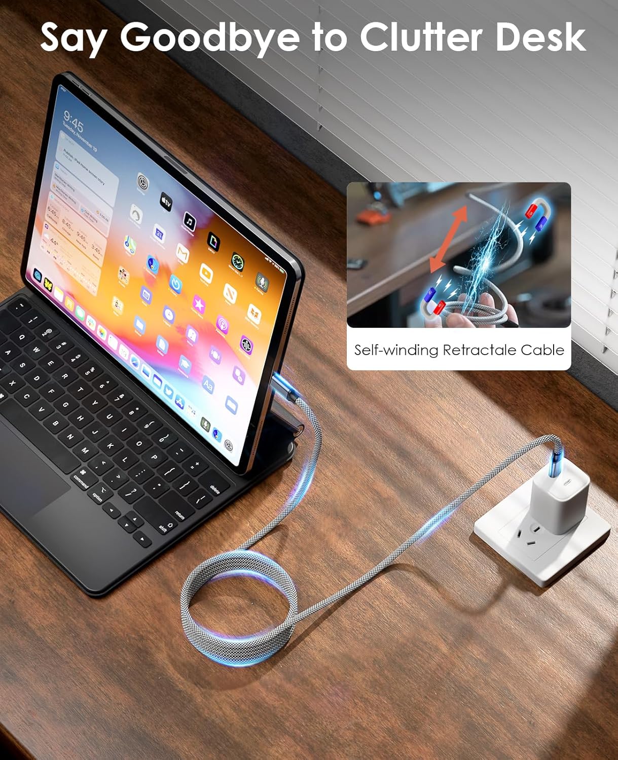 Thumbnail 4 de Magtame Cable USB C Magnético 3.3ft ⚡ Carga Rápida