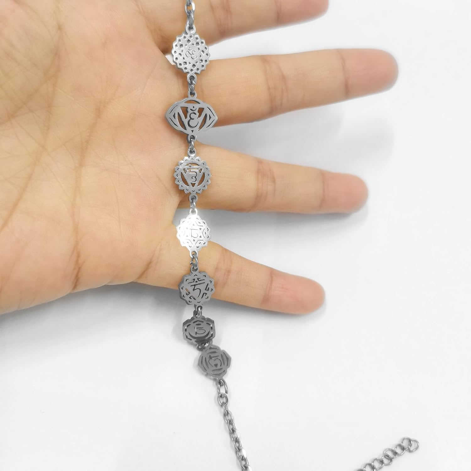 Detalle 2 de AITENME 7 Chakren Armband, 19 cm