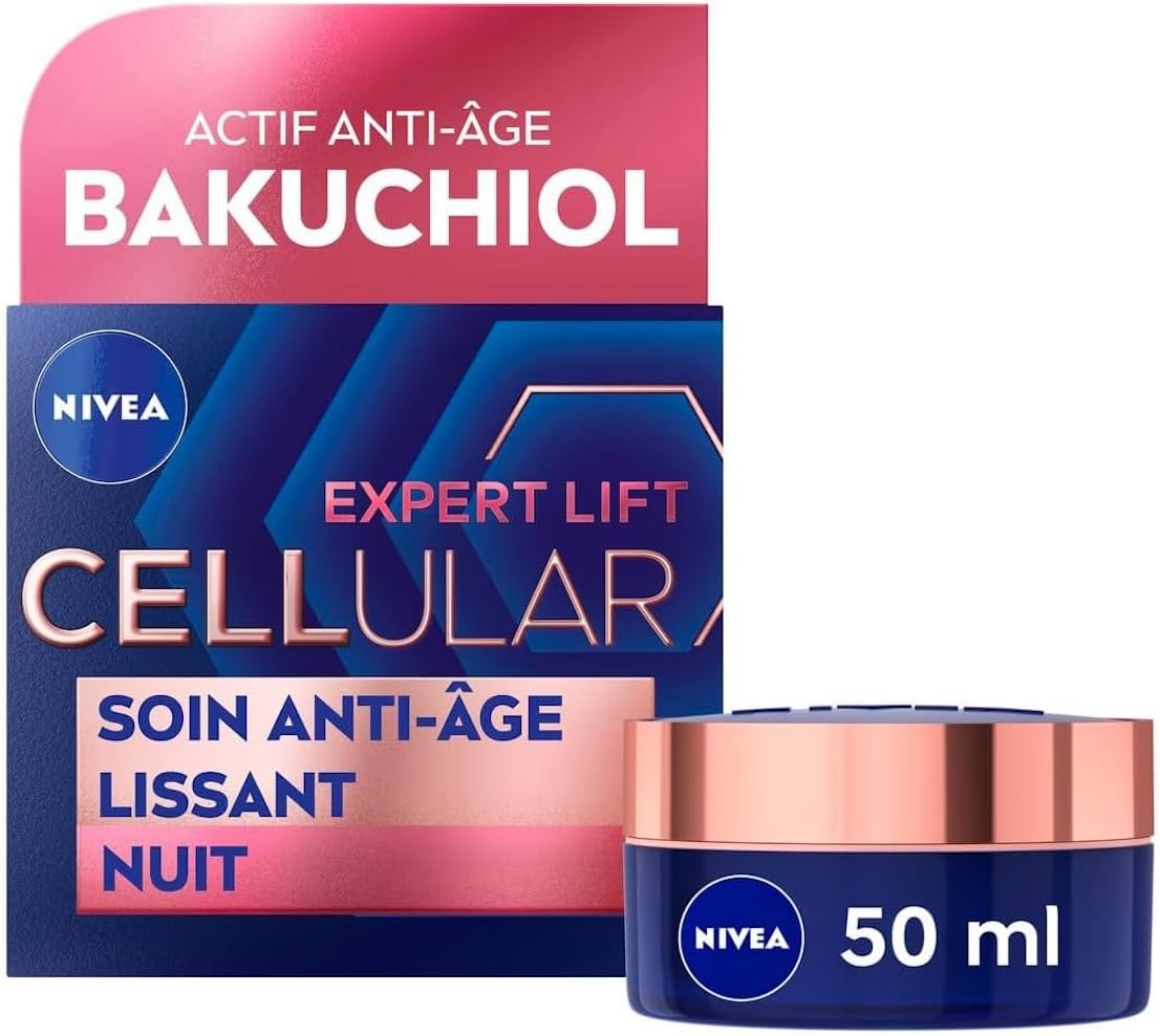Detalle de NIVEA Cellular Expert Lift – Crème de nuit anti-âge lissante 50 ml