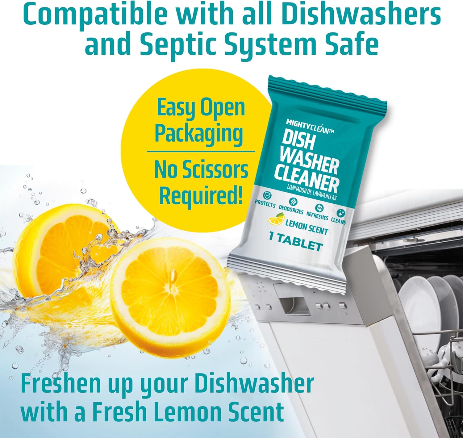 Thumbnail 4 de Dishwasher Cleaner Tablets, 24-Pack