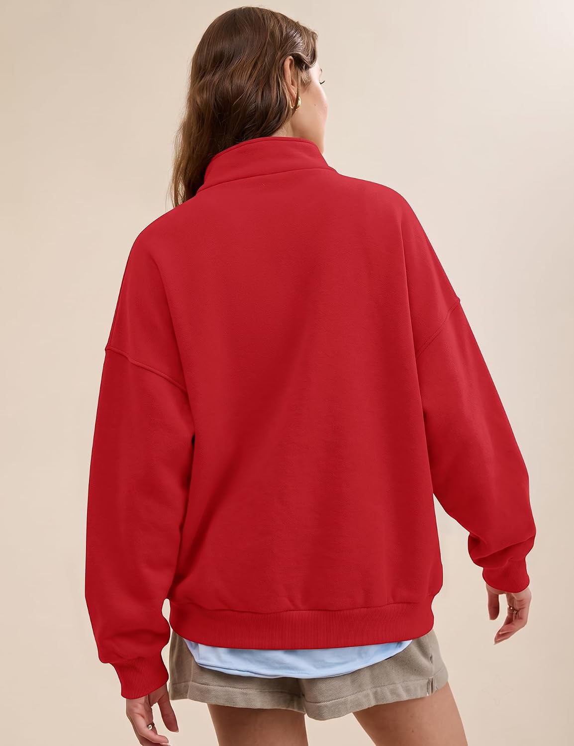 Thumbnail 2 de LOMON Women's Sweatshirt, Cotton-Polyester Blend