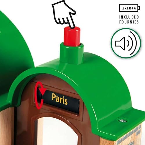Thumbnail 6 de BRIO World Set Deluxe — tren de madera para 3 años 🚂