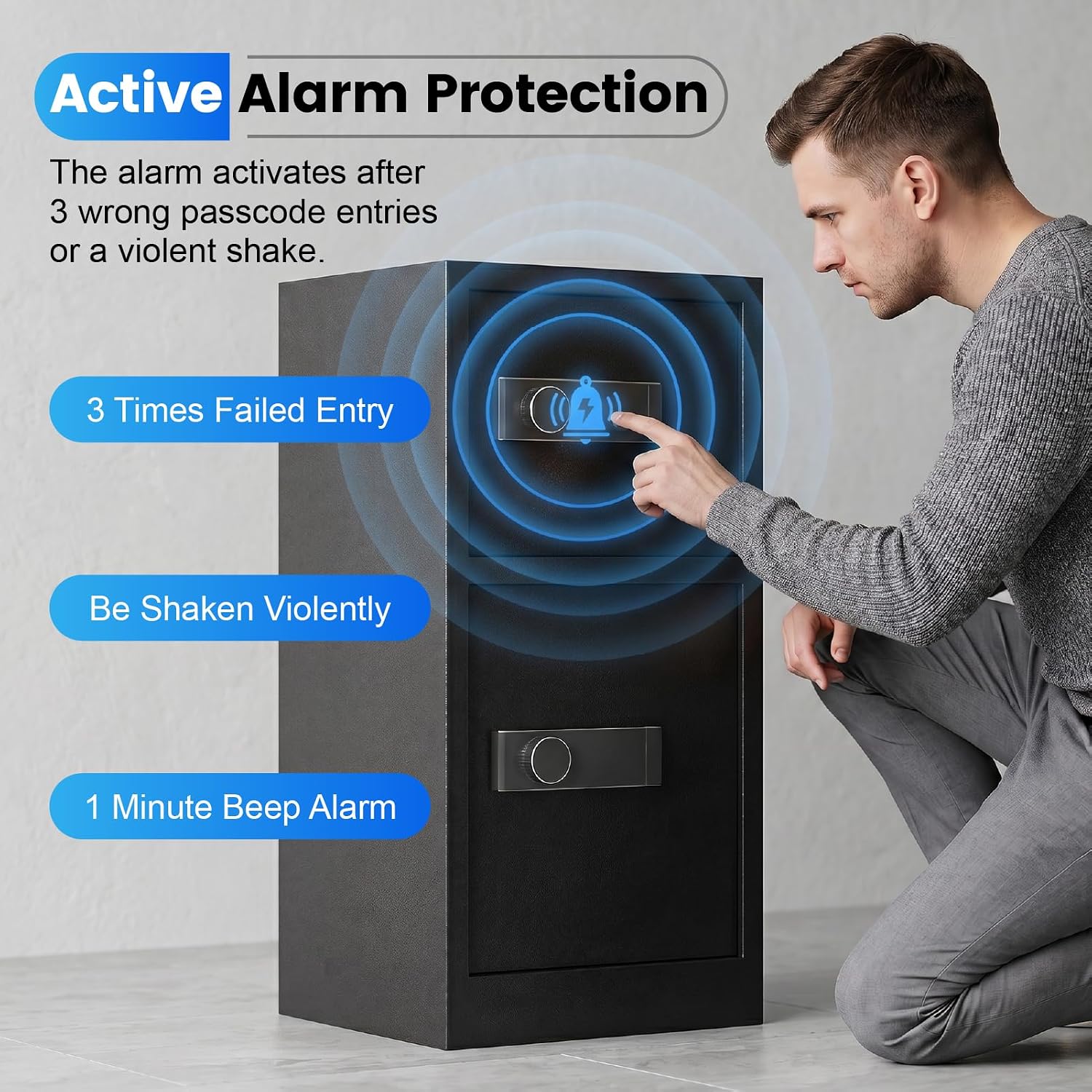 Thumbnail 6 de Xyvaly Home Safe 8.6 Cu Ft
