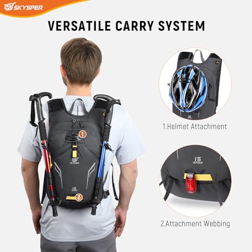 Thumbnail 1 de SKYSPER Mochila de Senderismo 15L 🚲 Ligera y Compacta