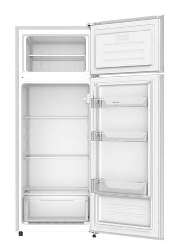 Detalle de MILECTRIC Frigorífico Dos Puertas RFD-216D14BEA, 204 L, 143 cm, Blanco
