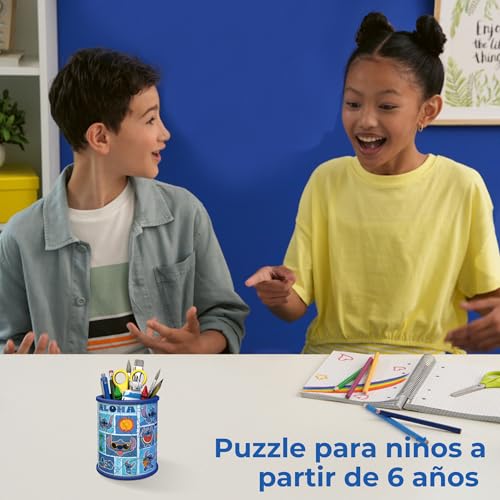 Detalle 1 de Ravensburger Puzzle 3D Stitch — 54 piezas 🧩
