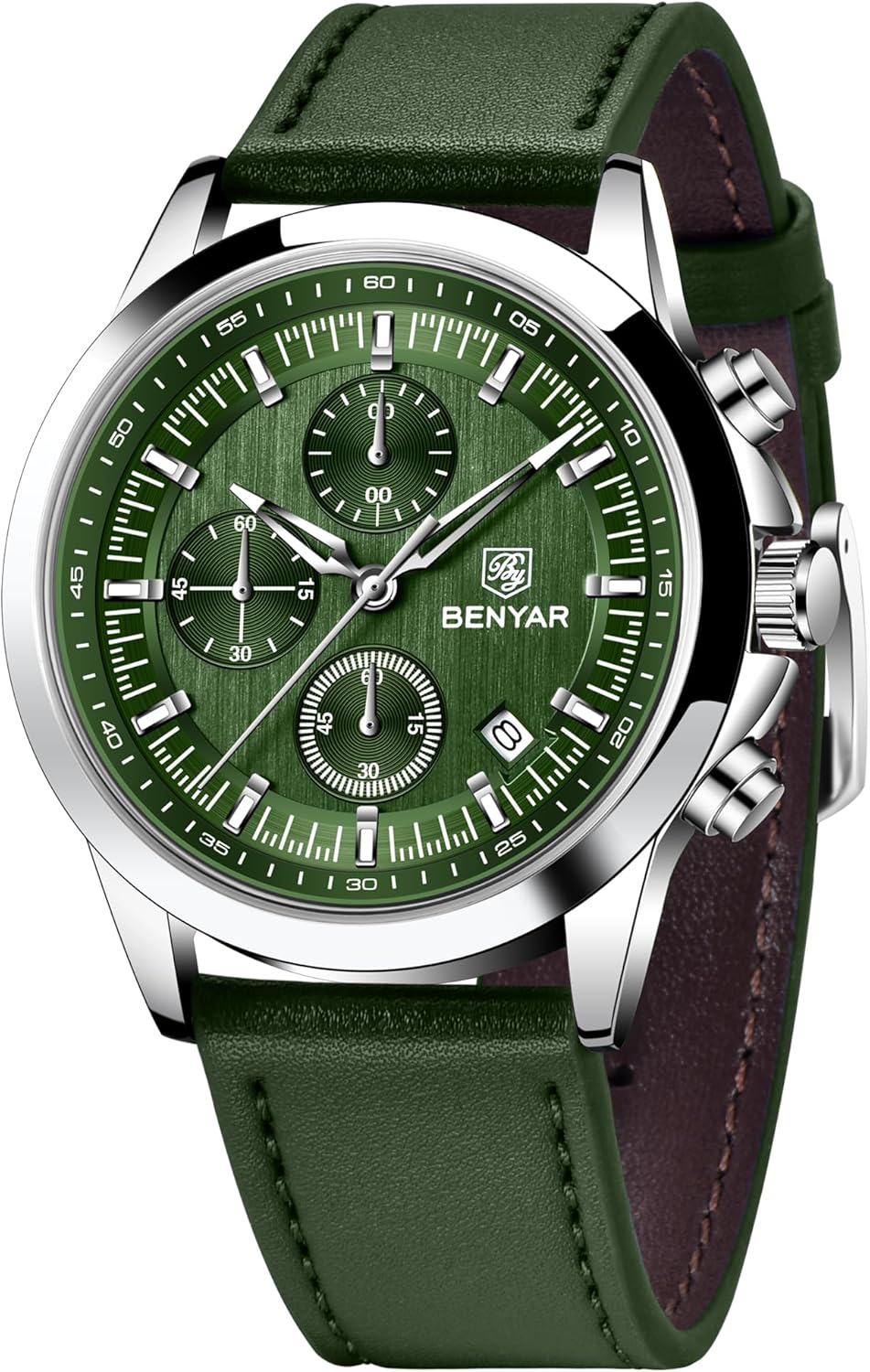 Detalle de BENYAR Chronograph Herrenuhr 42 mm Quarz
