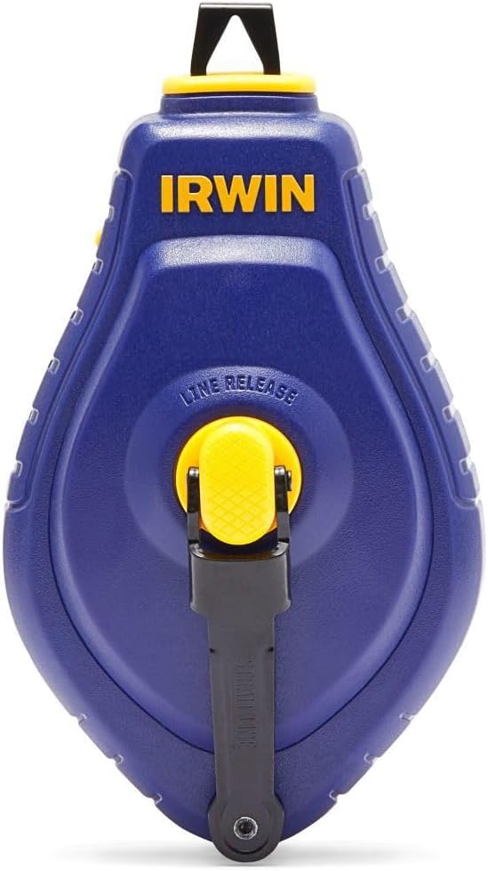 Detalle de IRWIN STRAIT-LINE Speedline IWHT48442 Chalk Reel, 100 ft, 3:1 Gear Ratio
