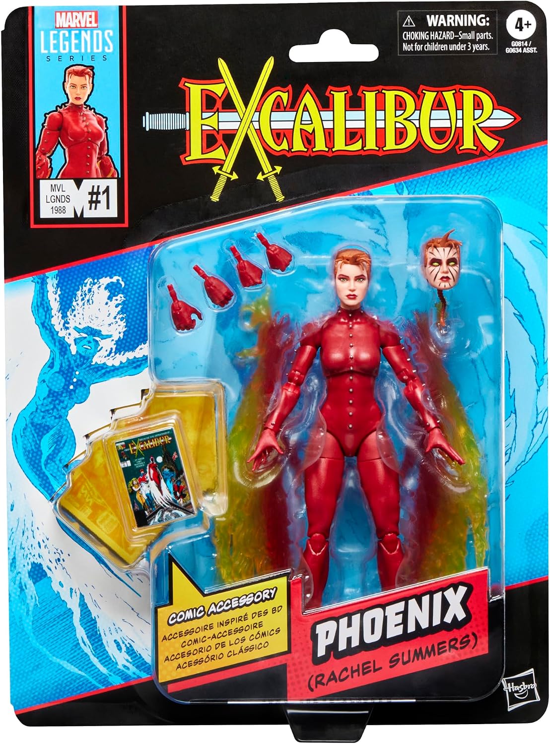 Detalle de Marvel Legends Phoenix (Rachel Summers) 15 cm