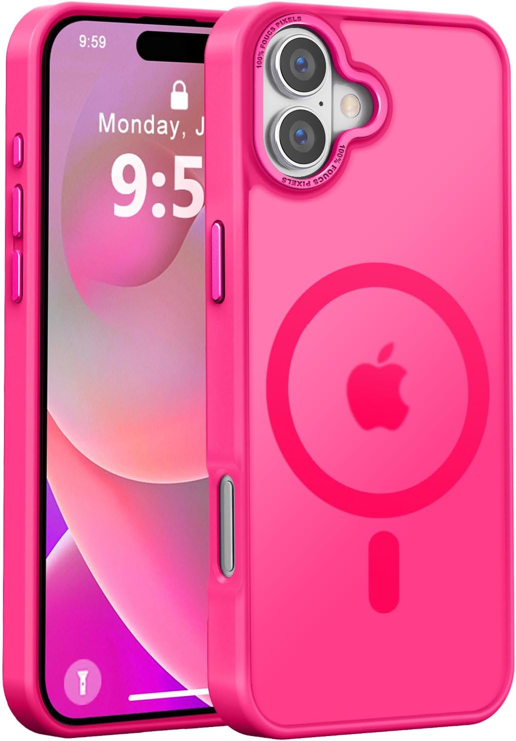 Detalle de Newfuture iPhone 16 Magnetic Slim Case 13ft