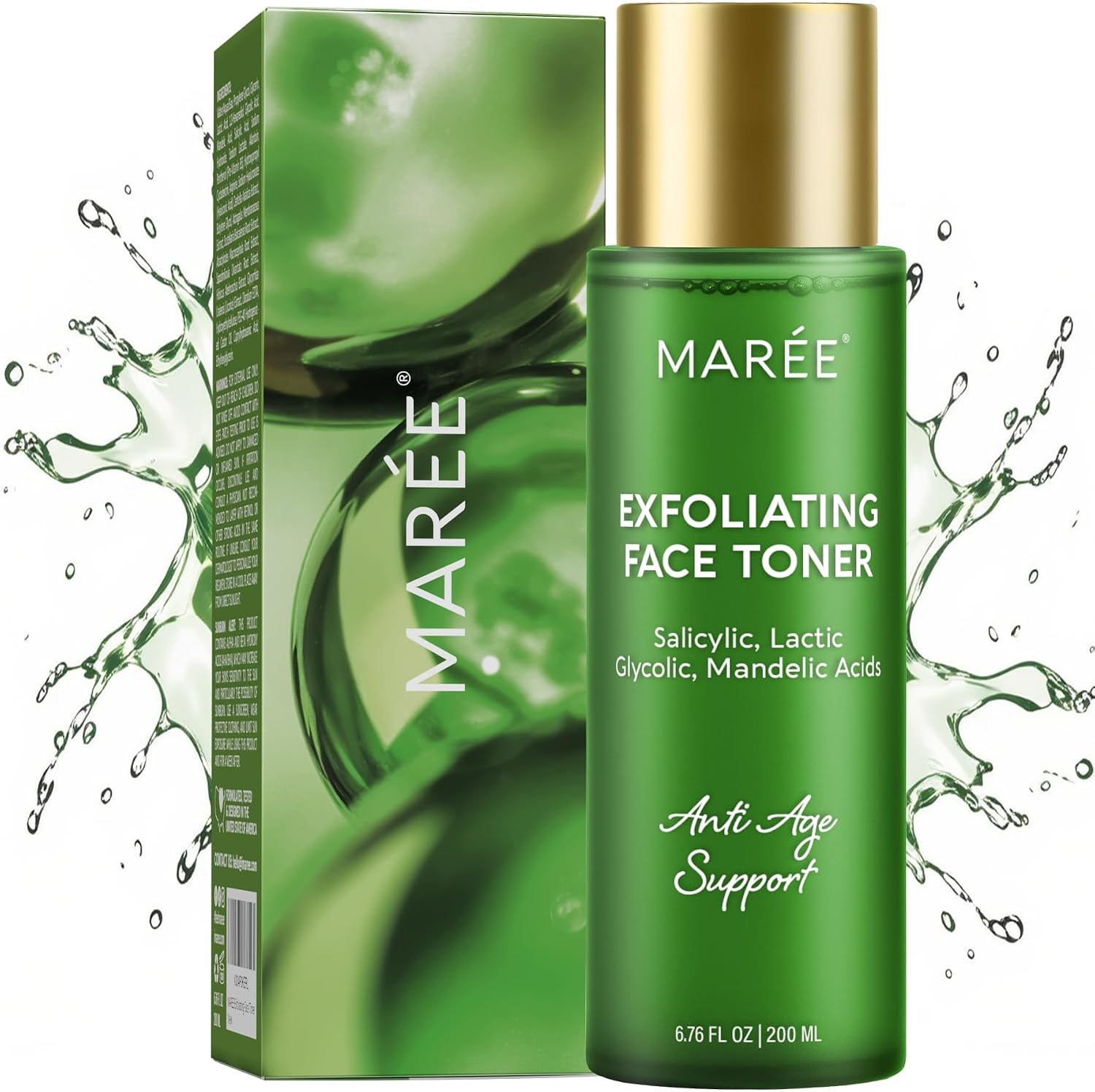 Detalle de MAREE Exfoliating Toner with Salicylic Acid