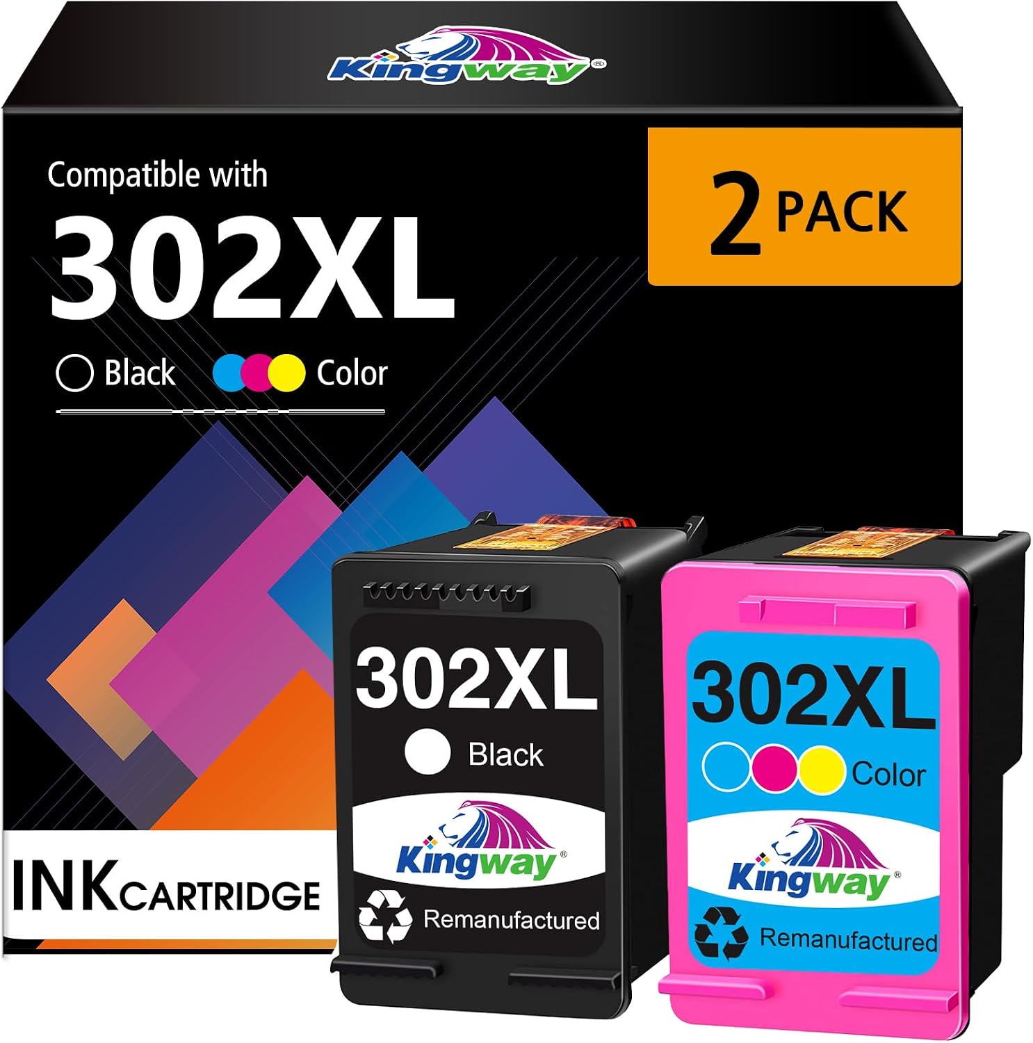 Detalle de 302XL Cartucce compatibili HP 2-Pack đź–¨