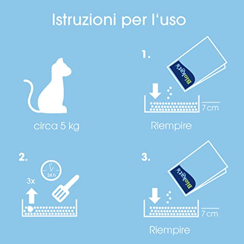 Thumbnail 4 de Biokat's Diamond Care Fresh Lettiera profumata per gatti, granuli fini con carbone attivo e aloe vera – 1 Sacco da 10 L