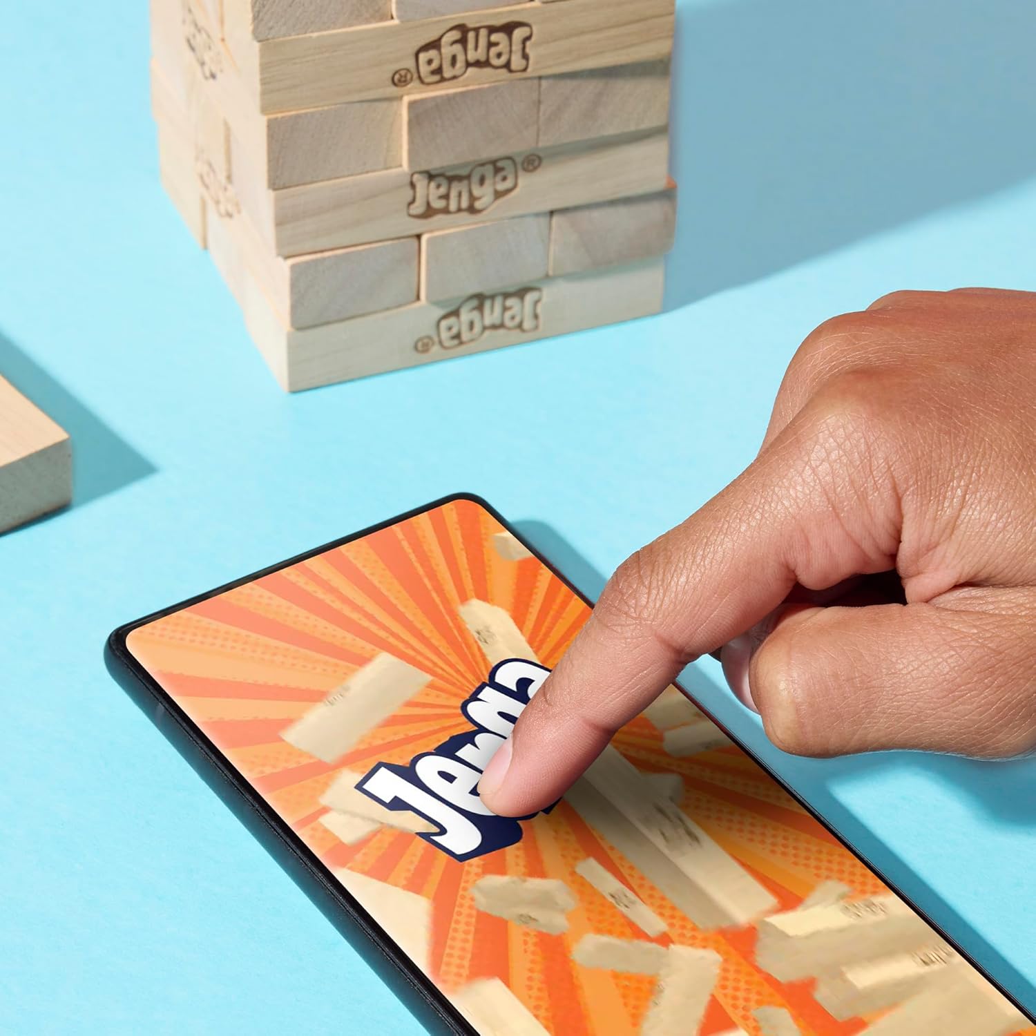 Thumbnail 2 de Hasbro Gaming Jenga con Dado Digital