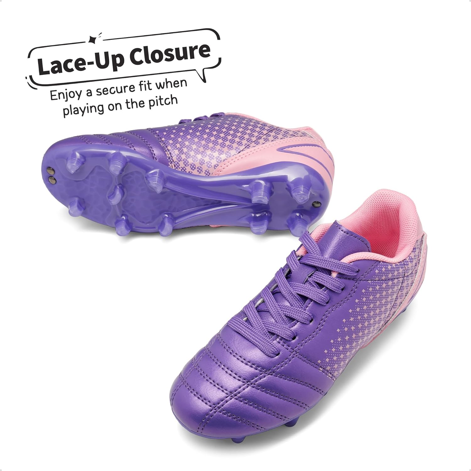 Thumbnail 3 de DREAM PAIRS Boys & Girls Outdoor Football Shoes Soccer Cleats (Little/Big Kid)