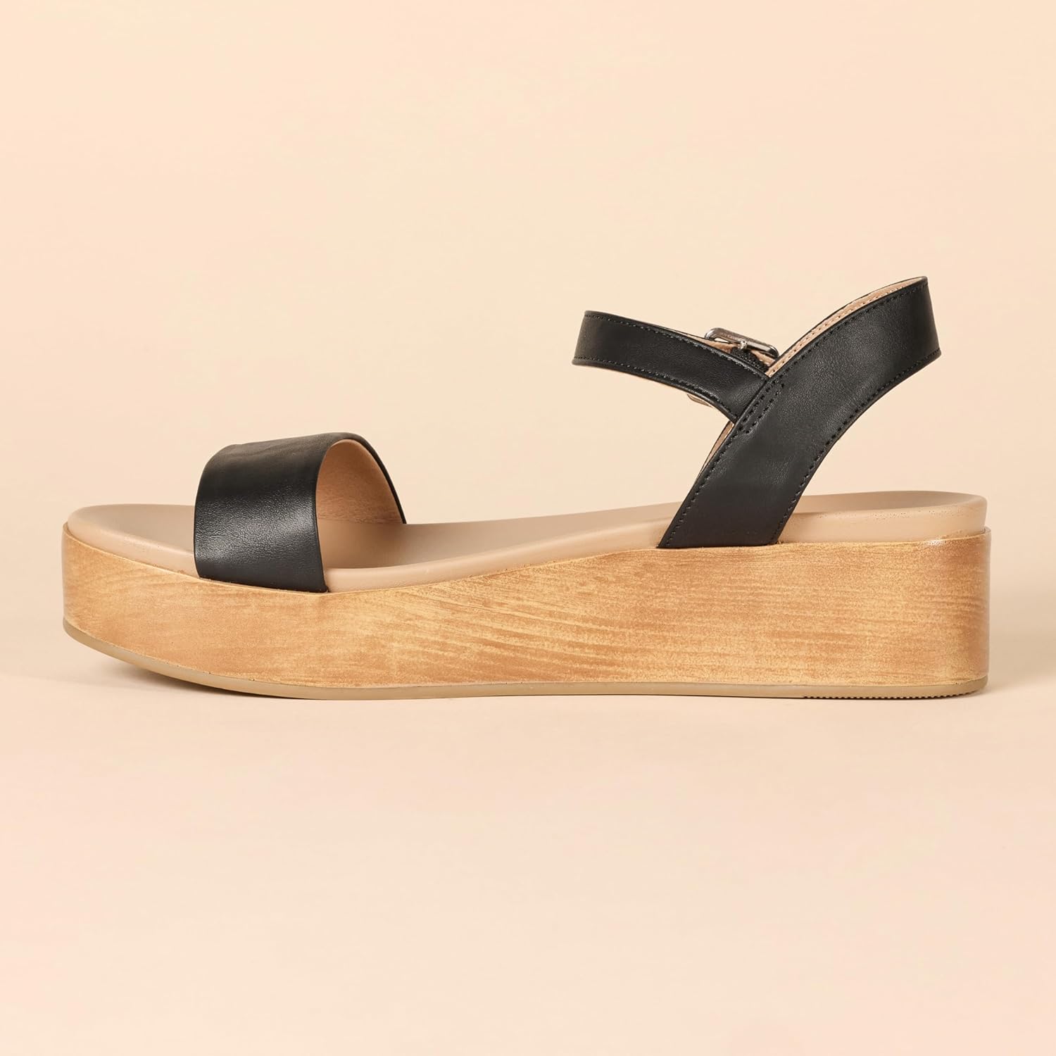 Thumbnail 2 de Amazon Essentials Women’s Two Band Flatform Sandal