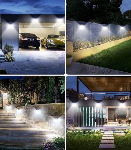 Thumbnail 6 de Luci LED Esterno Giardino Solare Vanranger 248 LED – Illuminazione solare esterna con sensore PIR e 270°