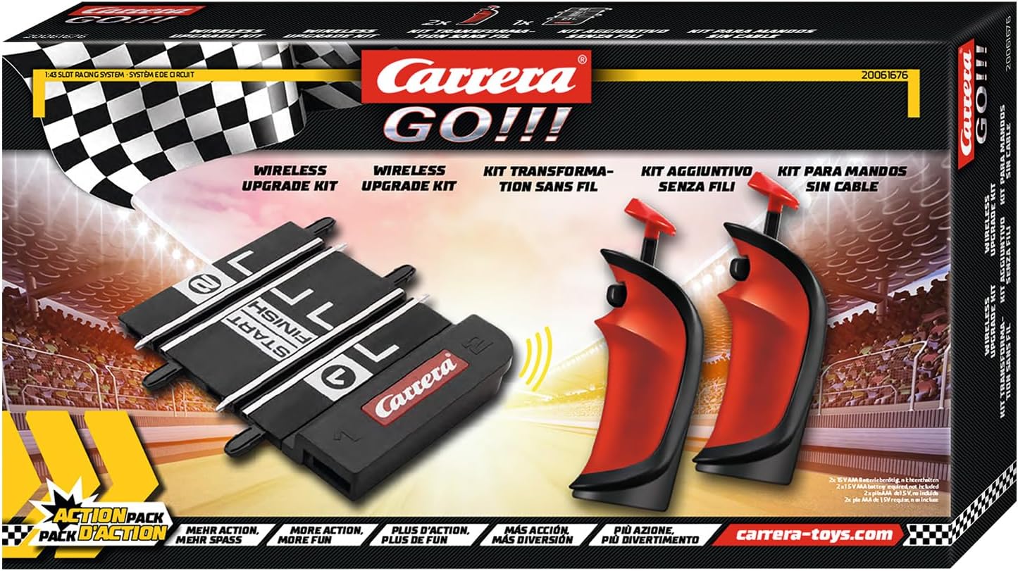 GO!!! Wireless Upgrade Kit (Juni) – Kabellose Handregler für GO!!! Rennbahnen