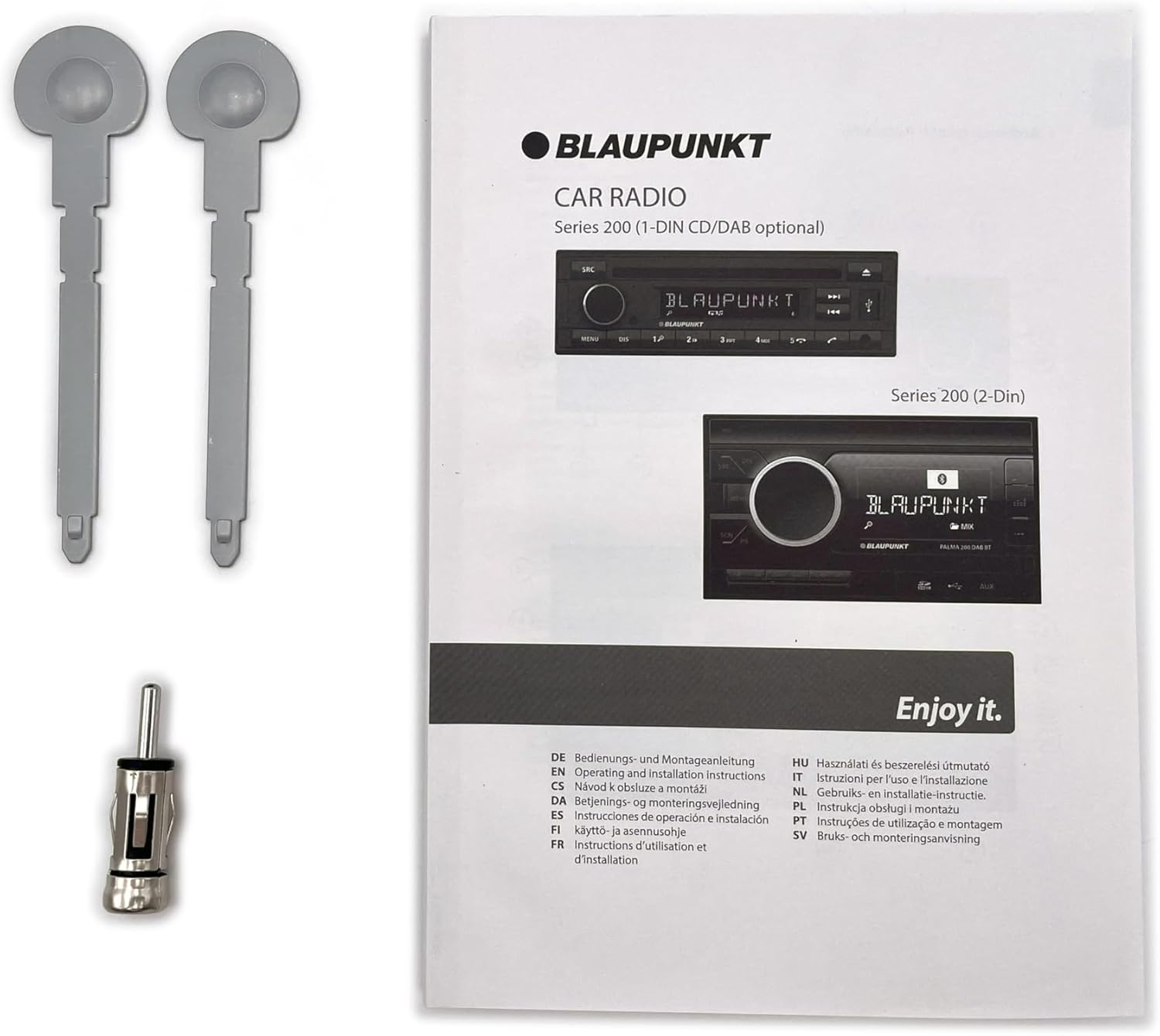 Thumbnail 6 de Blaupunkt Madrid 200 BT autoradio 1-DIN : Bluetooth mains libres, USB et entrée AUX