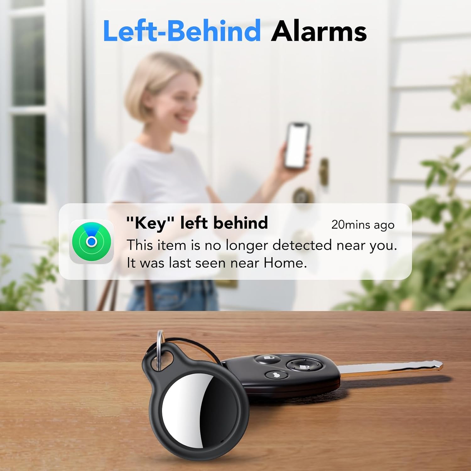 Thumbnail 5 de Smart Air Traceur Tag Lot de 4 – localisateur Apple Find My, IP68, 100 dB, batterie remplaçable