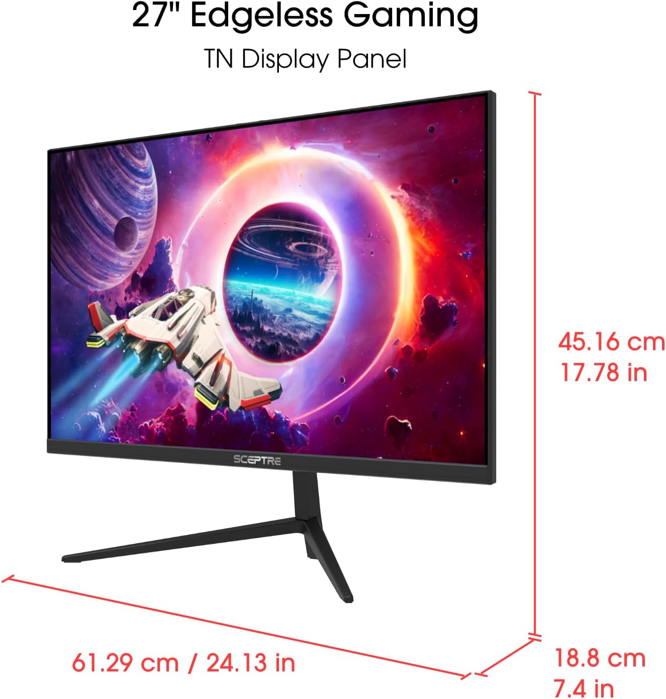 Detalle 2 de Sceptre 27-inch gaming monitor