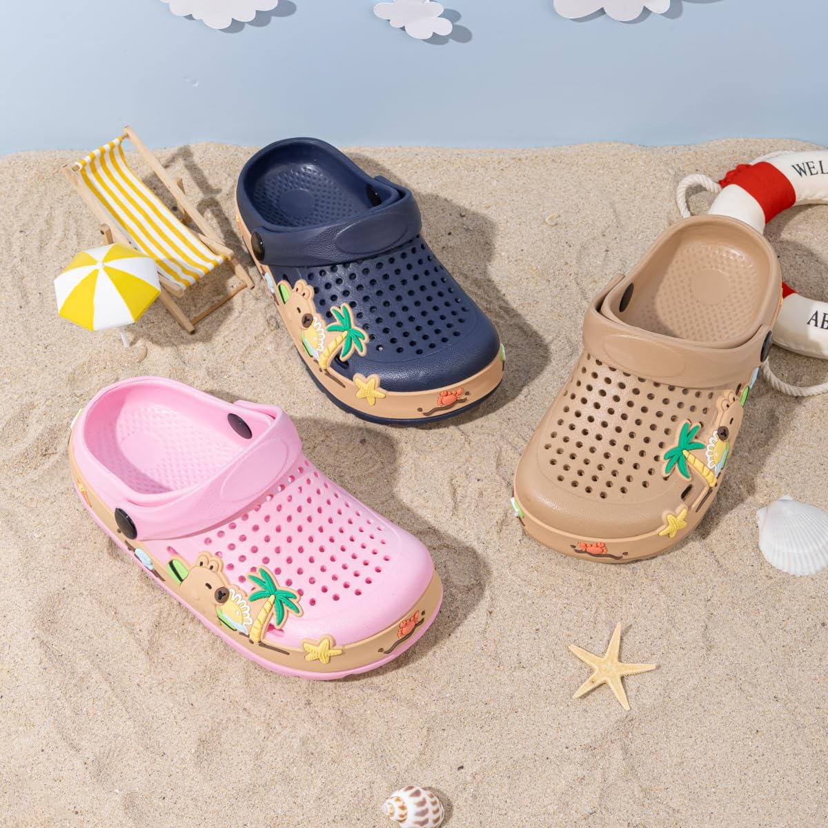 Detalle de Miamooi Kids Clogs in EVA