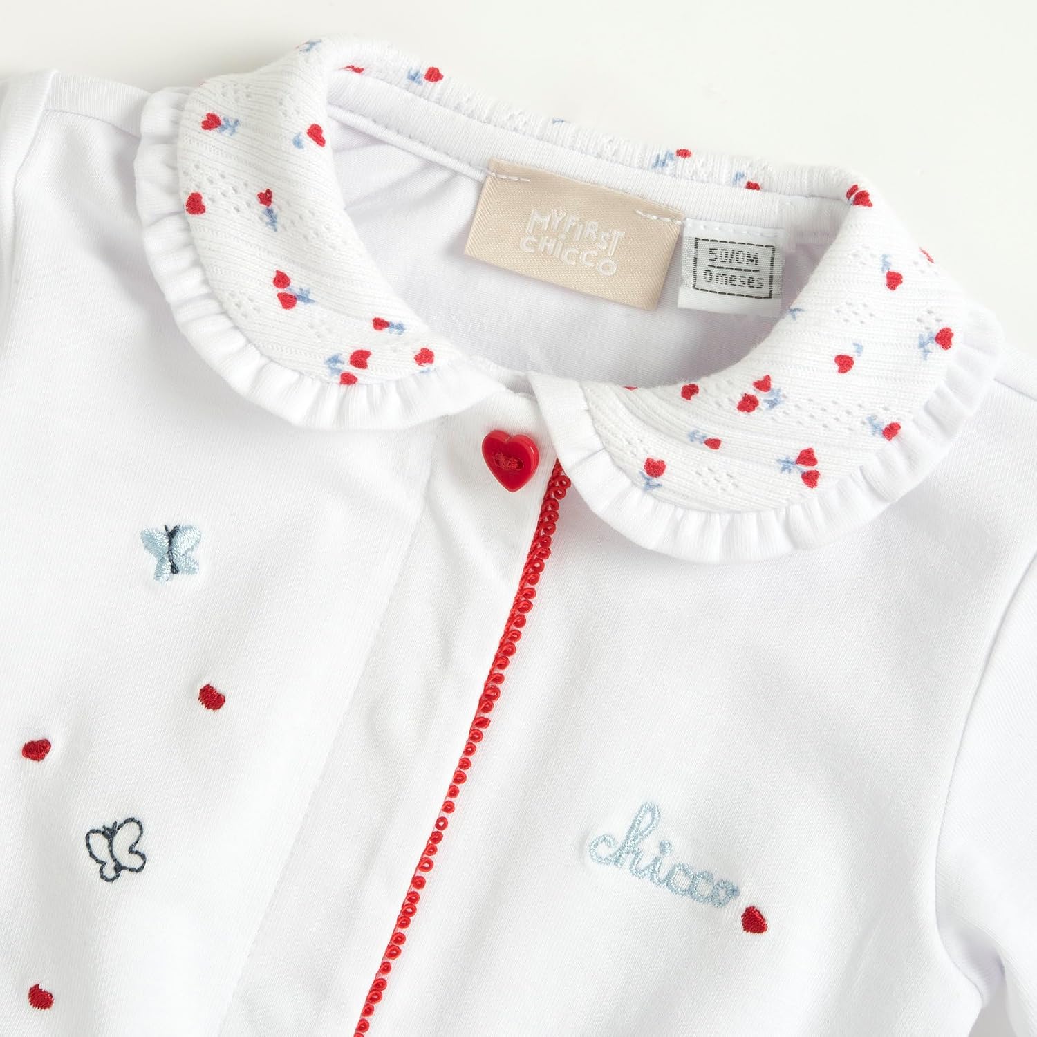 Thumbnail 3 de Chicco Tutina Neonato e Neonata in Morbido Cotone – apertura frontale, stampa coniglietto