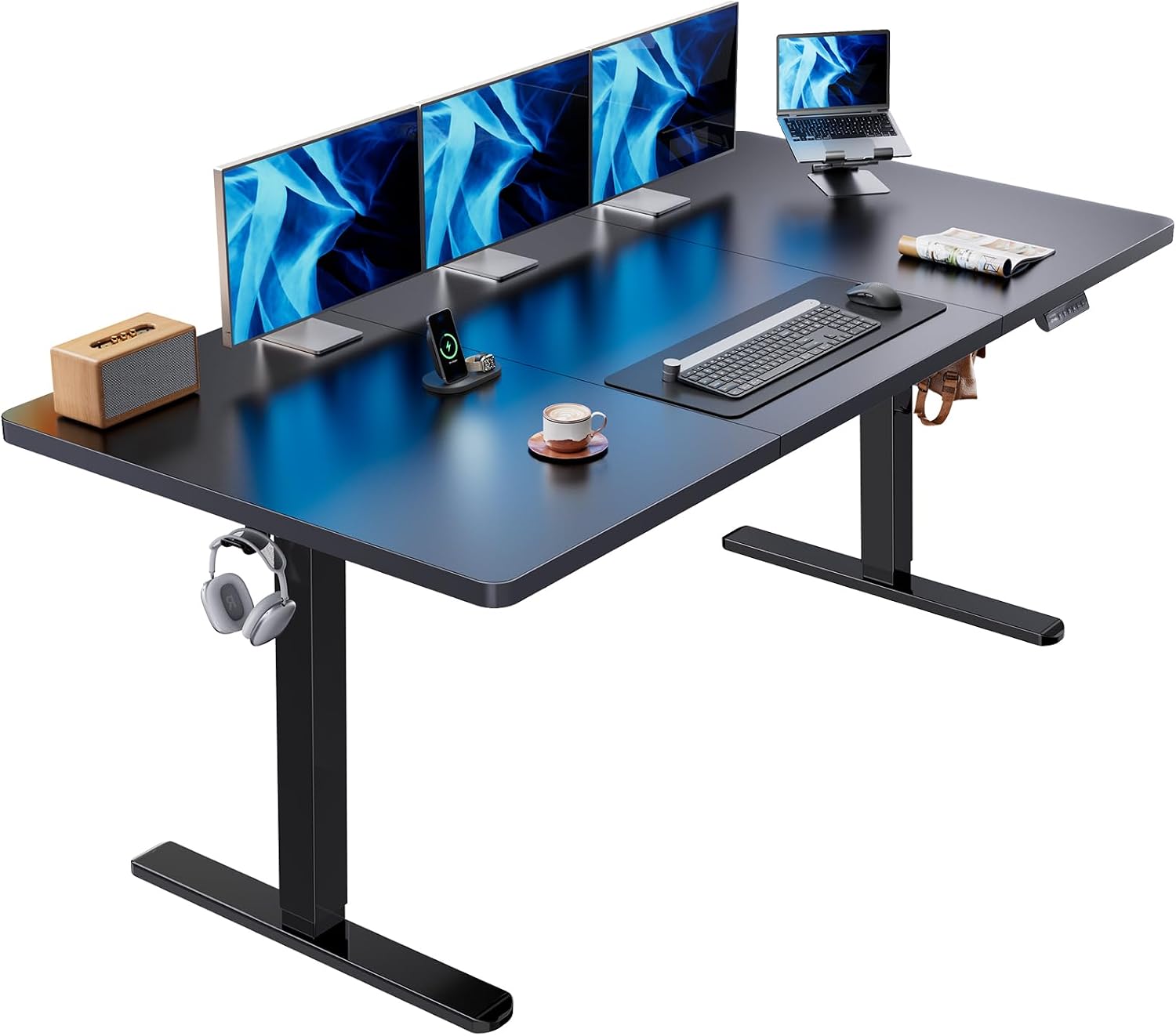 Detalle de HUANUO Electric Standing Desk, 220 lb Capacity