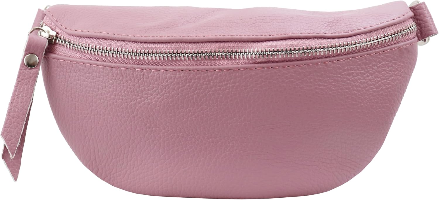 Detalle de SH Leder ® AVA G292 – Marsupio in vera pelle, unisex, 23 x 12 cm