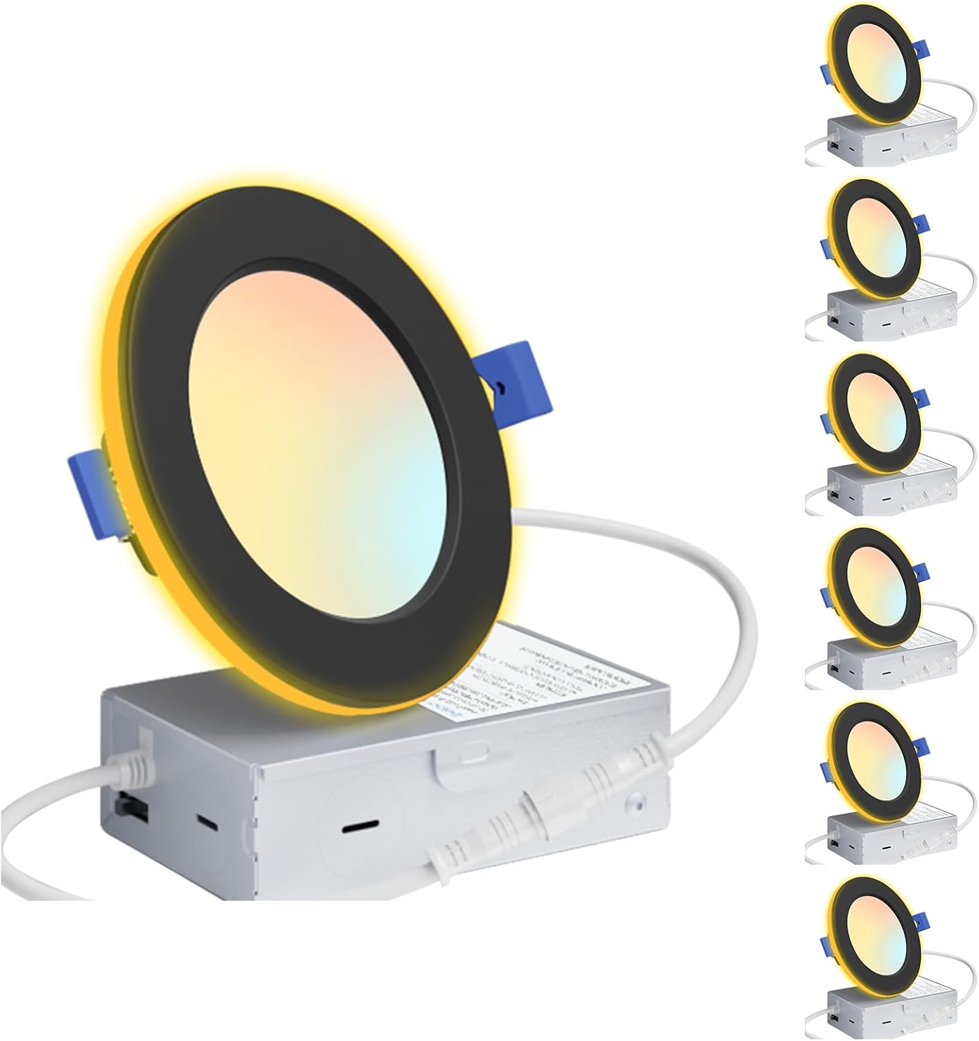 Detalle de Ensenior LED Recessed Lights, 4-Inch