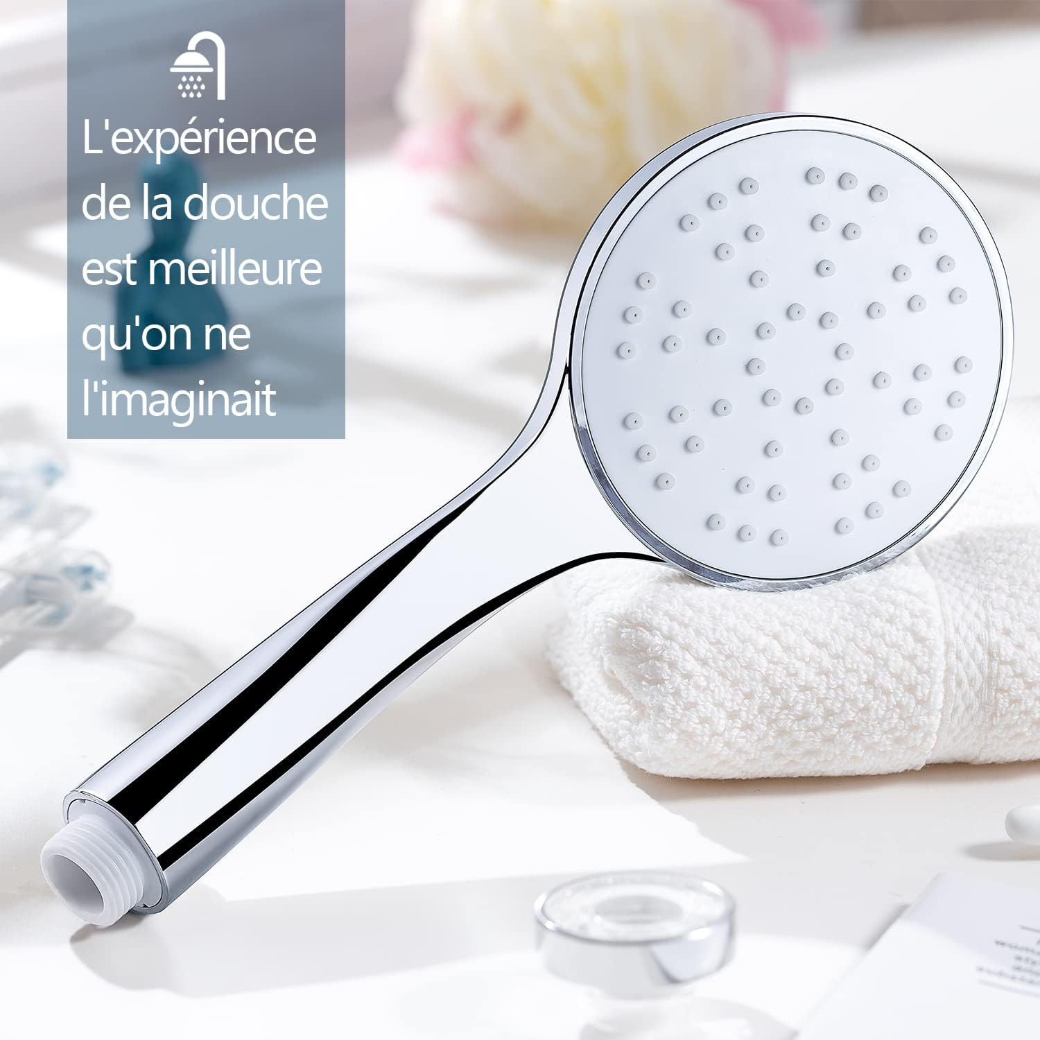 Detalle 2 de dothnix Pommeau de douche haute pression