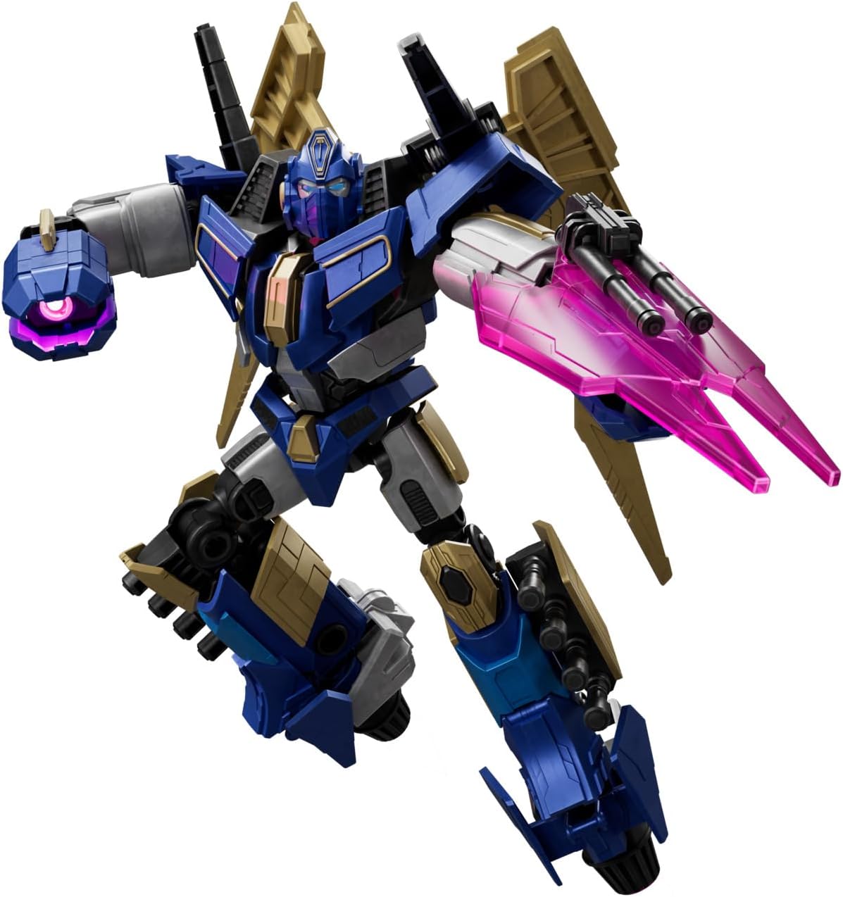 Detalle de BLOKEES Transformers Sentinel Prime 14 – model do składania 12,7 cm z podświetleniem
