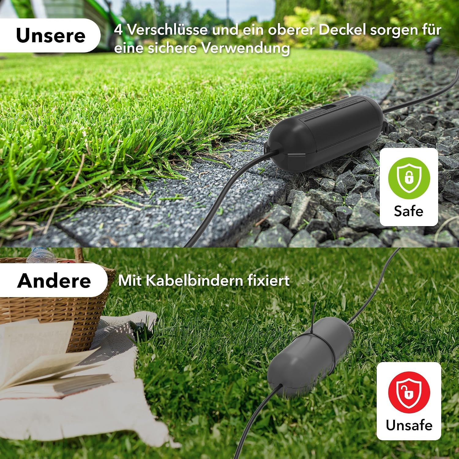 Detalle 2 de BN-LINK Outdoor IP44 Kabelbox 20 x 8 x 7,6 cm