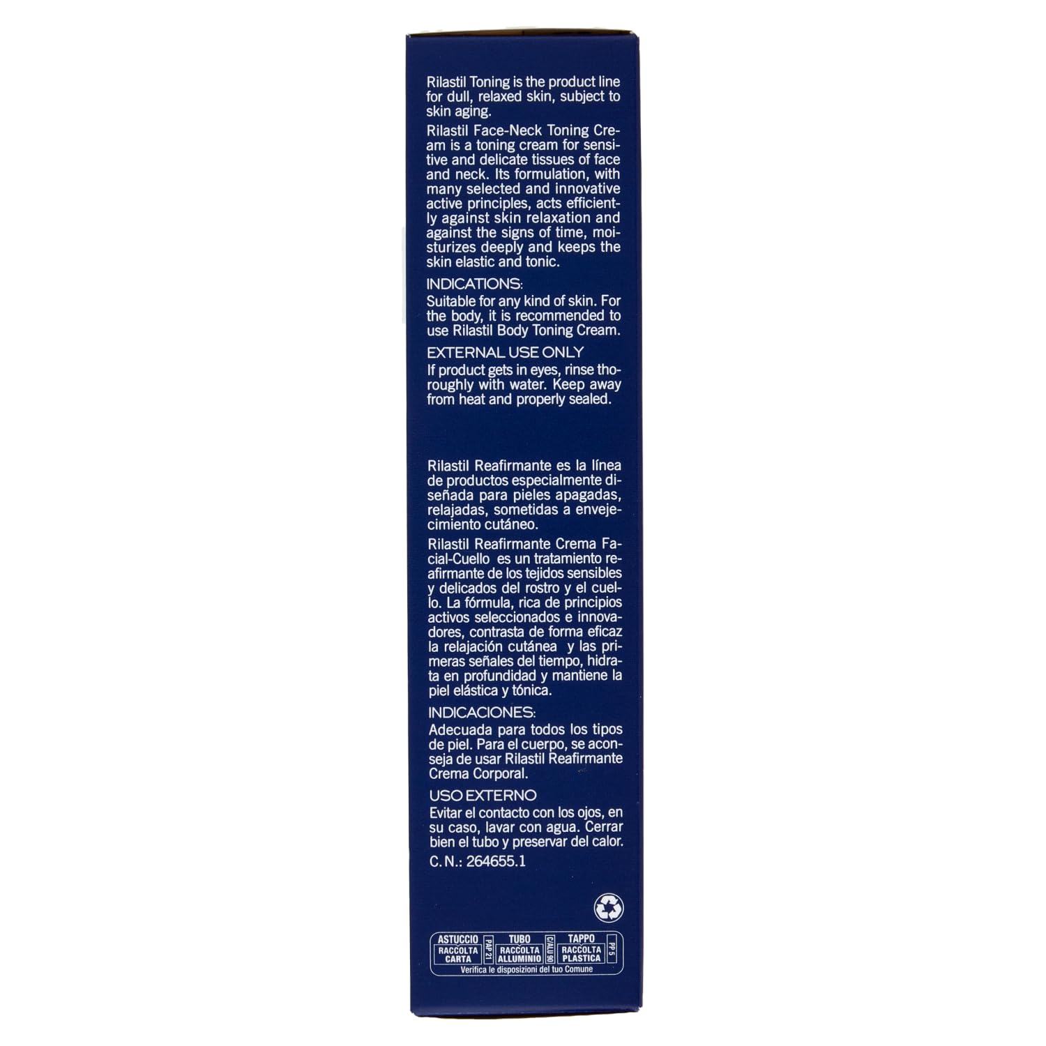 Detalle de Rilastil Anti-Falten & Anti-Aging Creme Intensive – 50 ml, glättend & hydratisierend