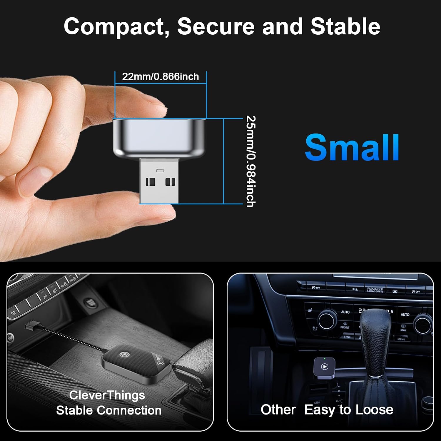 Thumbnail 4 de Adaptateur CarPlay sans Fil pour iPhone