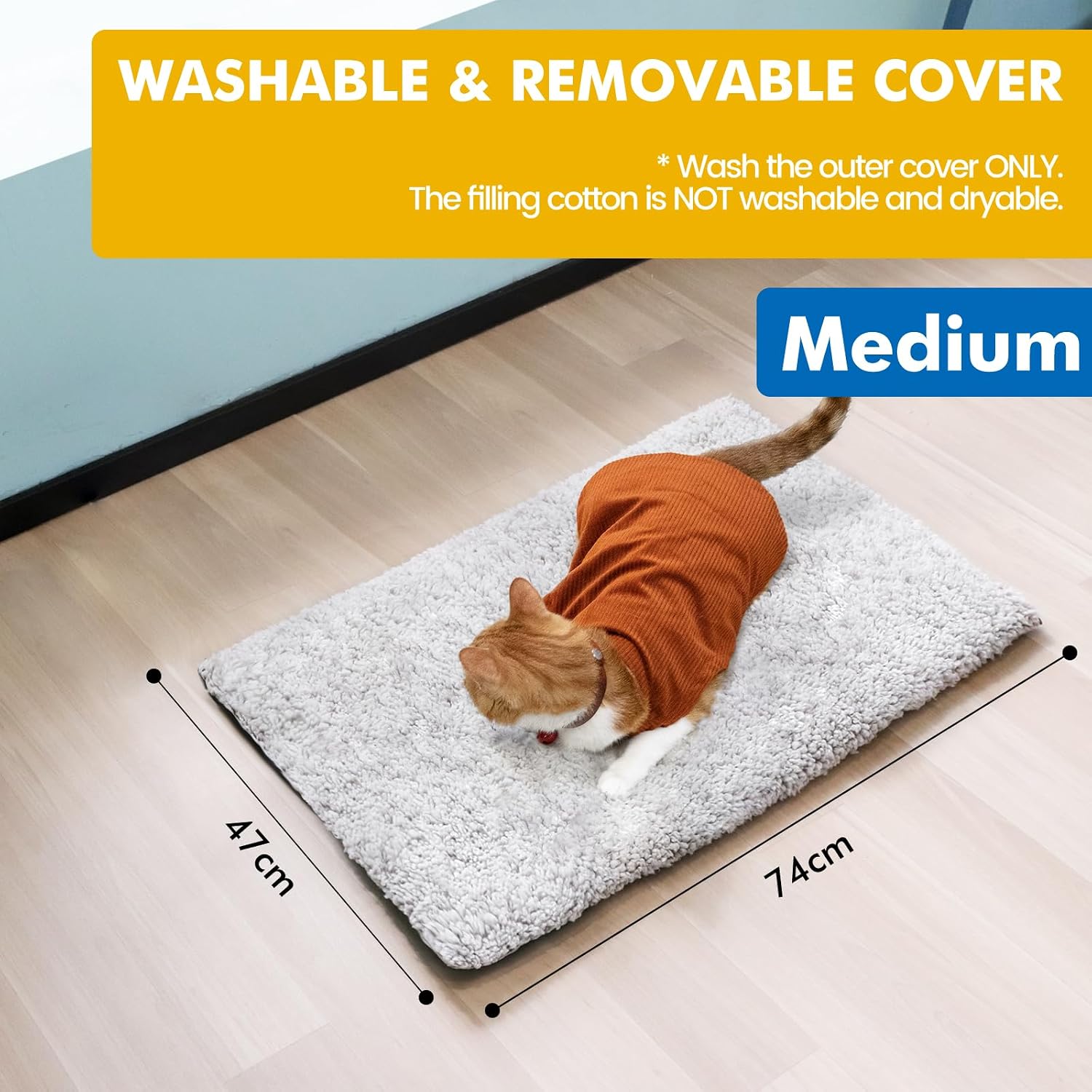 Thumbnail 4 de MORA PETS Self Heating Cat Bed 74x47cm