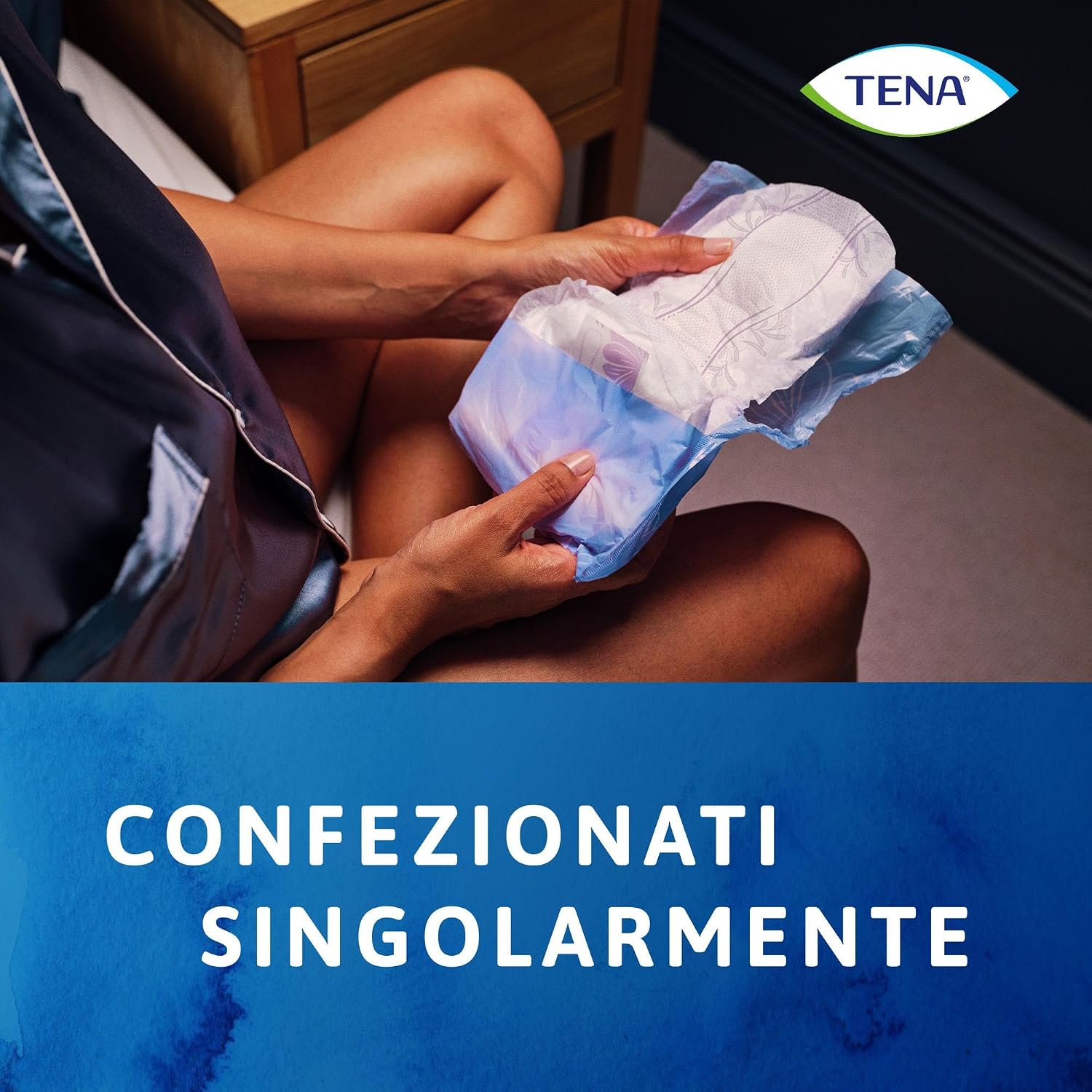 Detalle de TENA Discreet Maxi Night per perdite urinarie