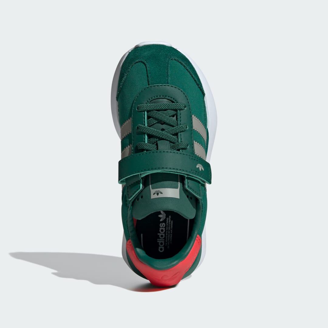 Detalle 2 de Country XLG Shoes Kids de Adidas — zapatillas verdes para niños