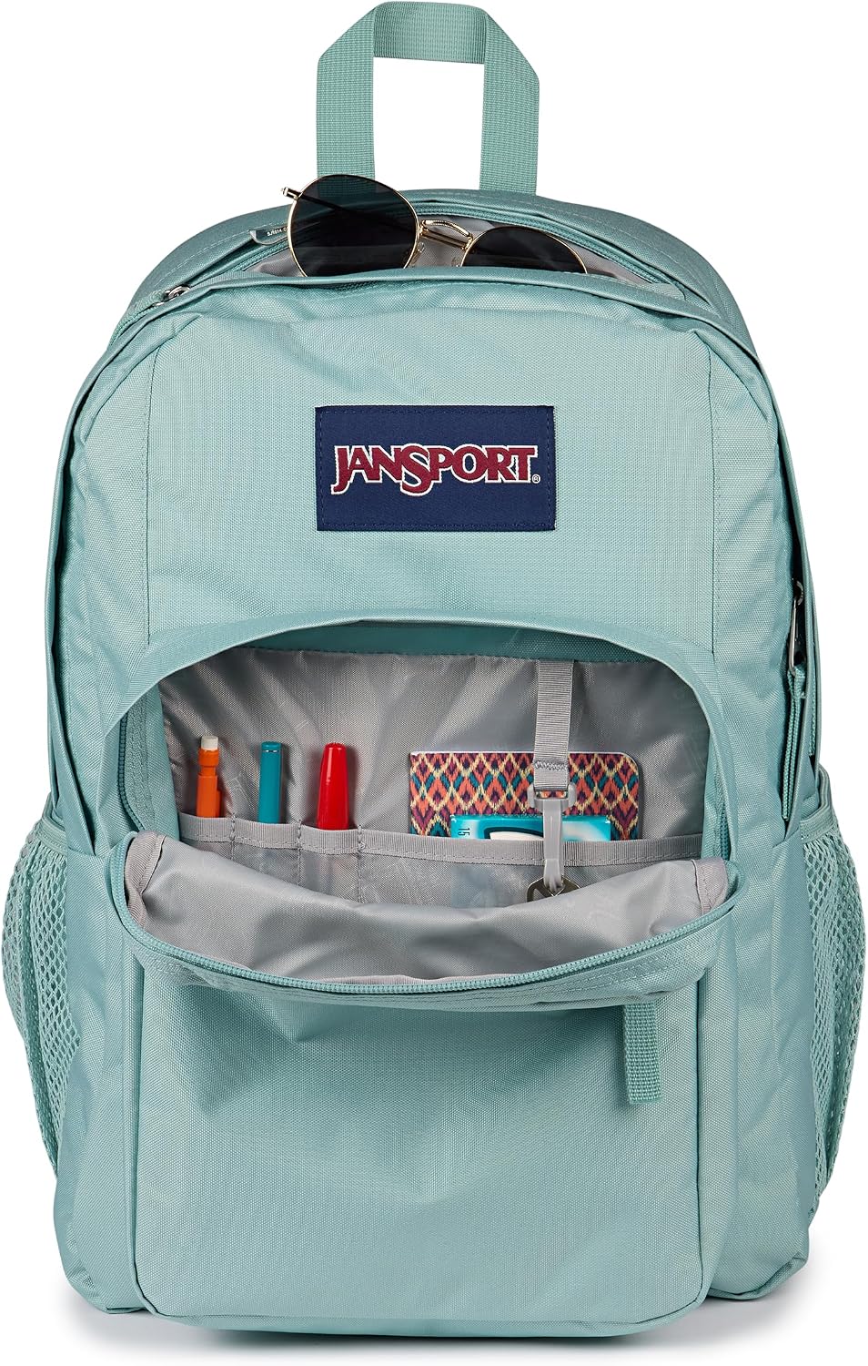 Thumbnail 4 de JANSPORT Big Day Rucksack 26L – Großer Alltagsrucksack für Schule, Reisen & Freizeit (Faded Sage)