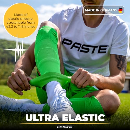 Detalle 2 de PASTE ® Supports tibias silicone pour homme femme enfant 🛡