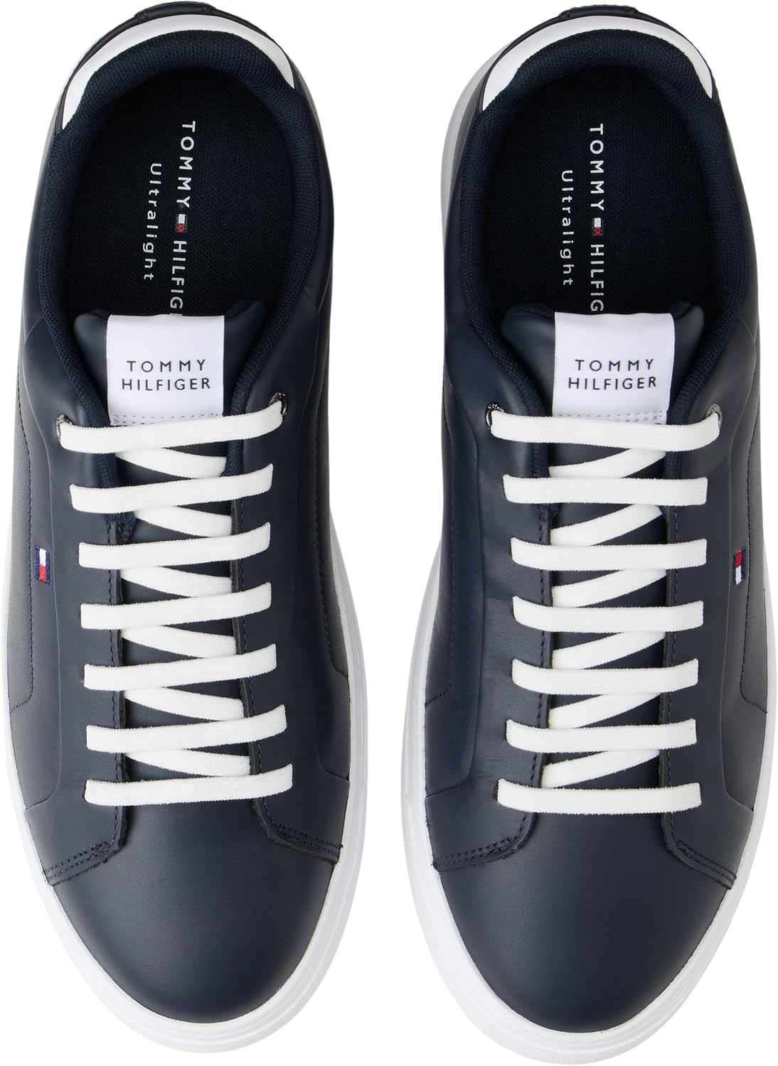 Detalle de Tommy Hilfiger Icon Court Light ESS FM0FM05678 Low Top para Hombre – Desert Sky (Blue Desert Sky), 43 EU