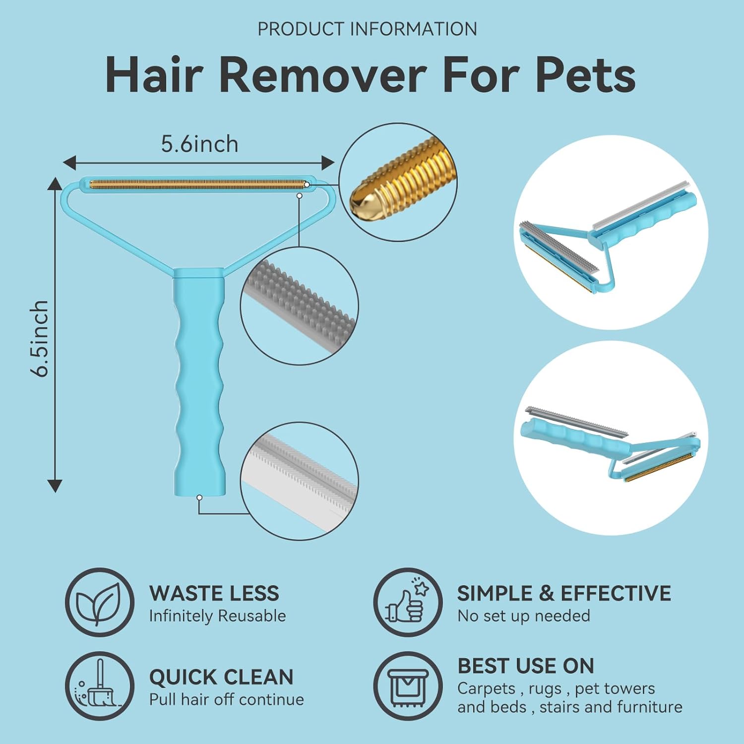 Thumbnail 3 de Cleaner Pro Fabric Shaver 2-Pack for Pet Hair 🧹