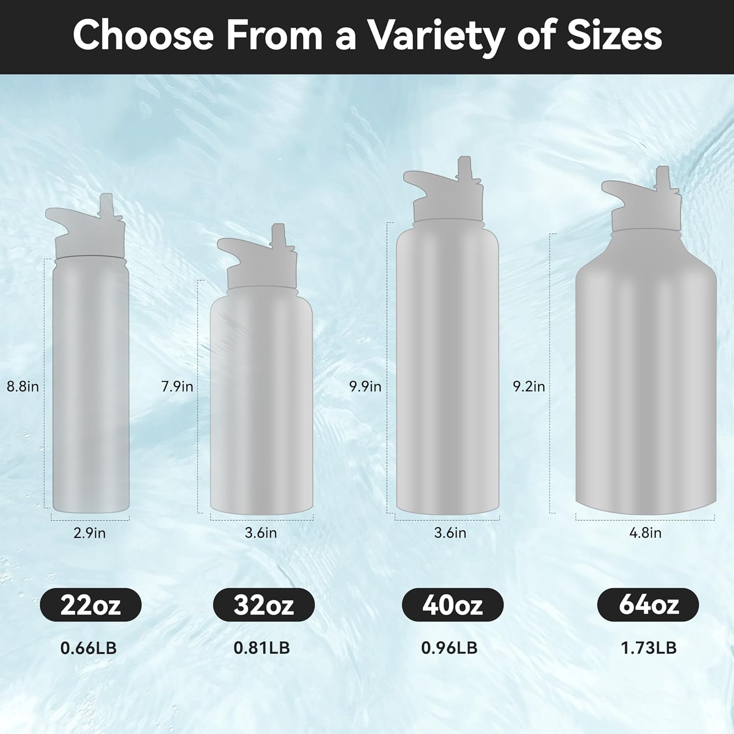 Thumbnail 2 de HASLE OUTFITTERS 32 oz Insulated water bottle 🥤