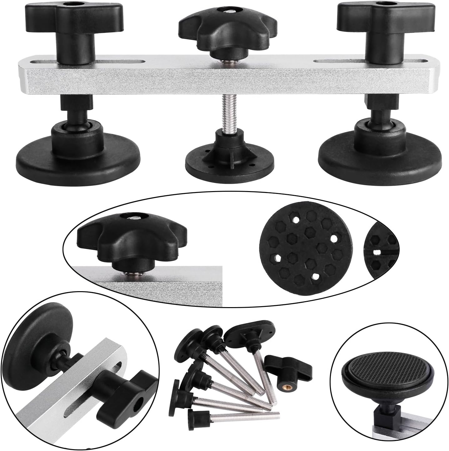 Thumbnail 4 de Uolor Car Dent Repair Kit (Paintless Dent Removal Set) with Hot Melt Glue Gun & Dent Puller Tabs