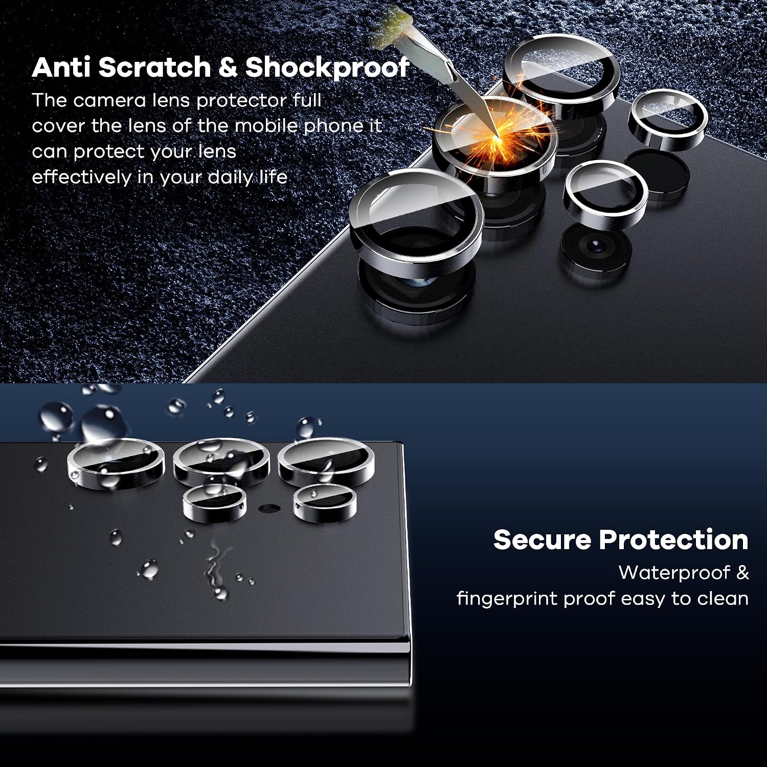 Detalle 1 de AACL Tempered Glass Screen Protector 3-Pack