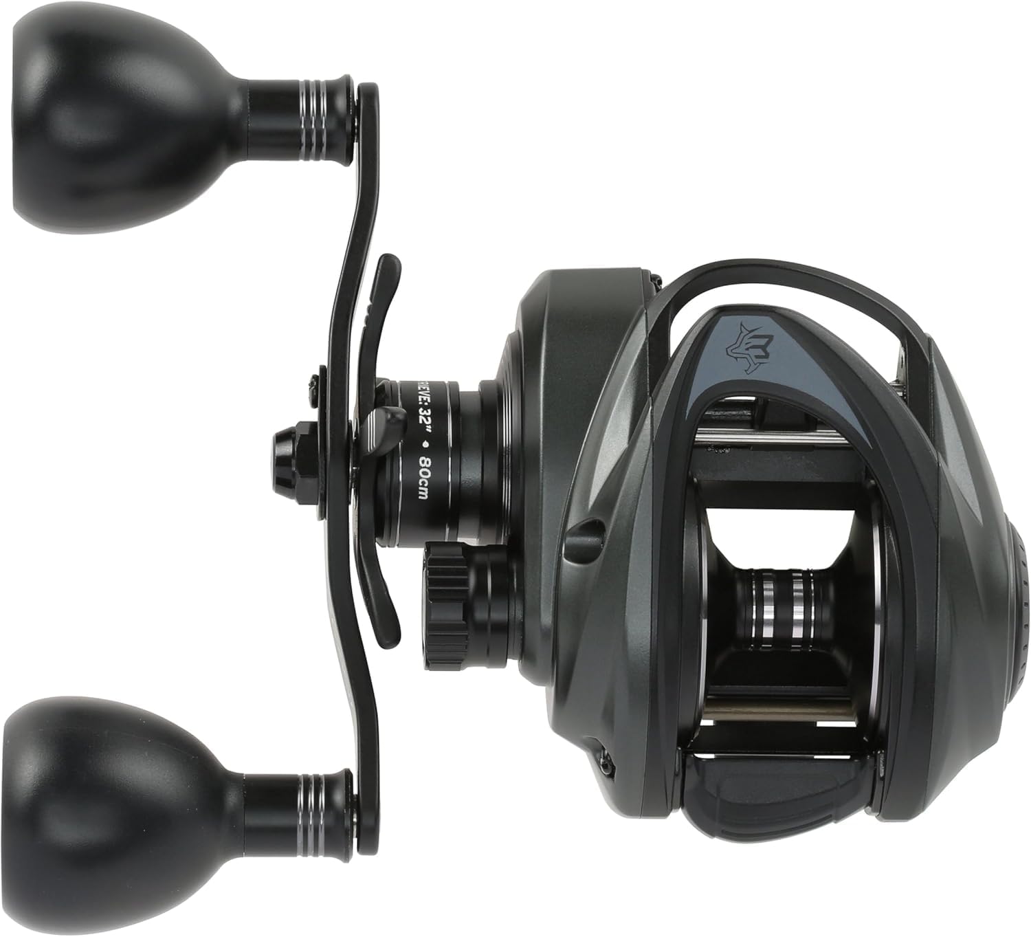 Detalle de Abu Garcia Beast Low Profile Moulinet à Lanceur – Beast 200, 7,3:1, Power Stack Carbon